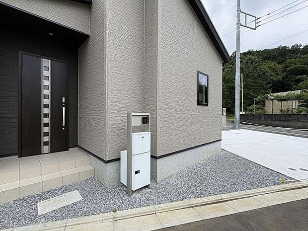 外玄関の様子。