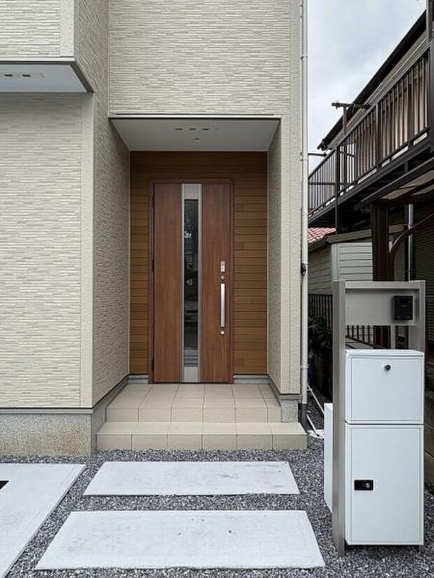 外玄関の様子。