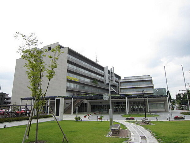 青梅市役所まで1929m