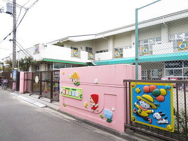 熊川保育園まで504m