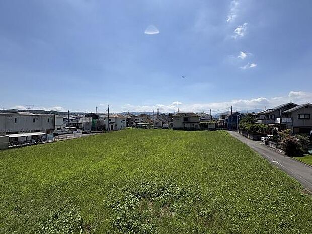 現地バルコニーからの眺望。