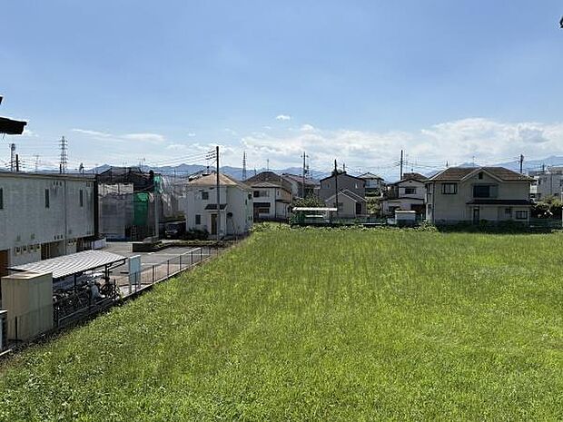 現地バルコニーからの眺望。