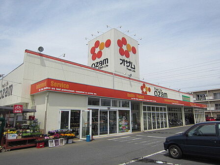 スーパーオザム河辺店まで558m