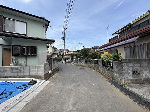 前面道路の様子です。