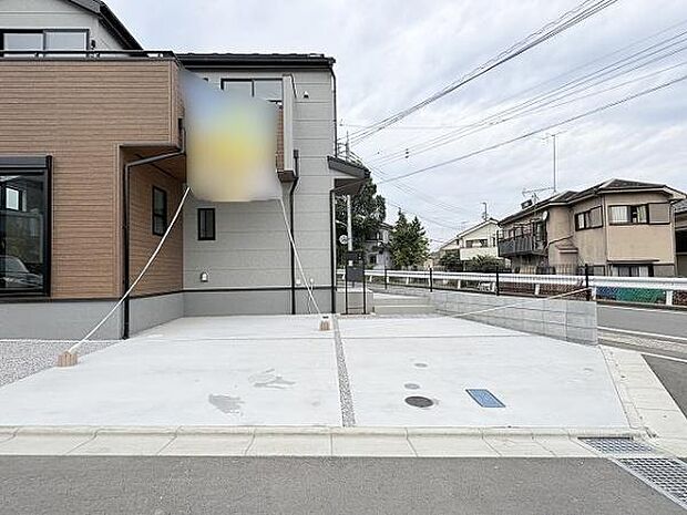 駐車場の様子です。