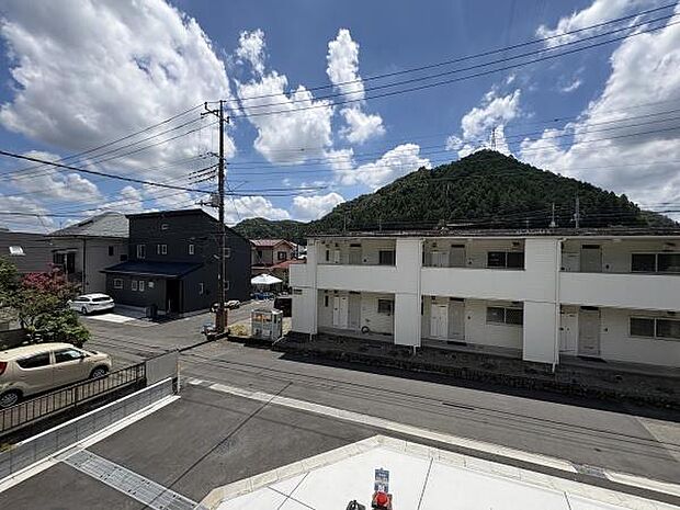 現地からの眺望の様子。