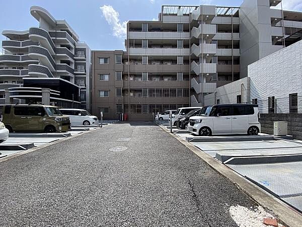 駐車場の様子です。