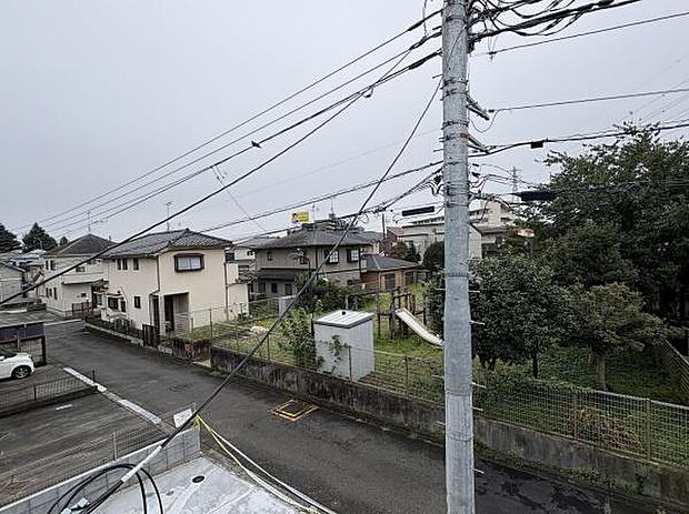 現地バルコニーからの眺望。