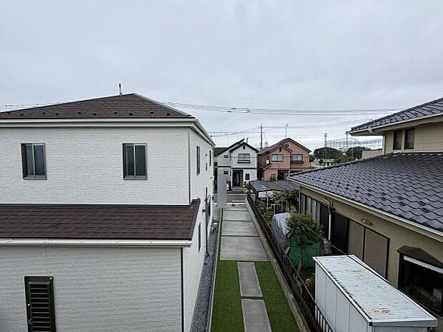 現地バルコニーからの眺望。