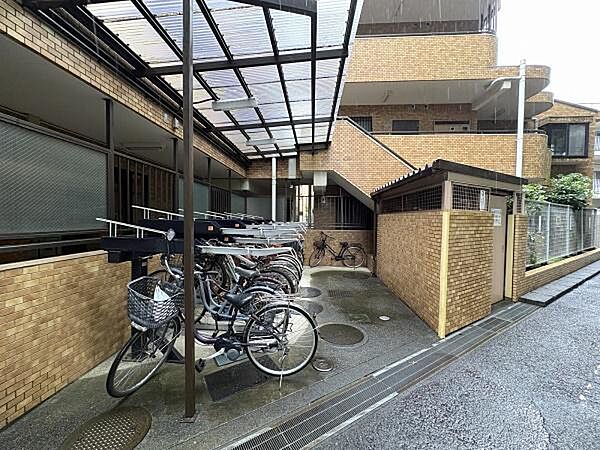駐輪場の様子です。