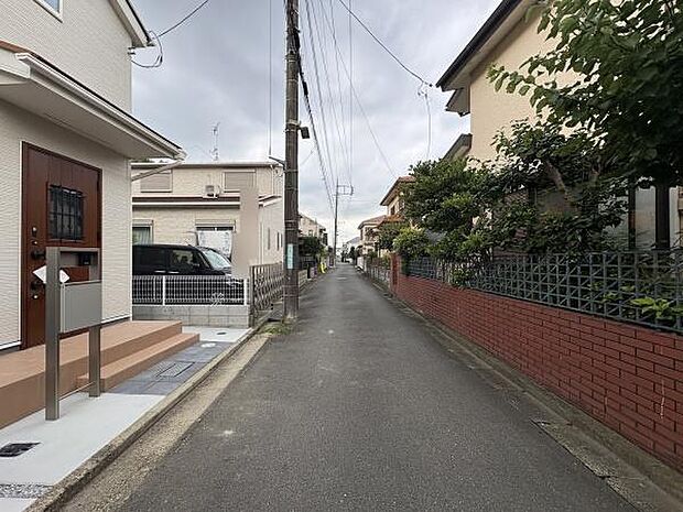 前面道路の様子です。