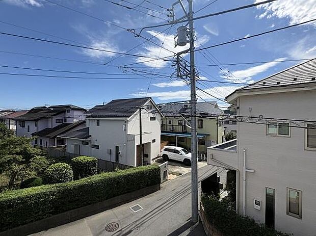 現地バルコニーからの眺望。