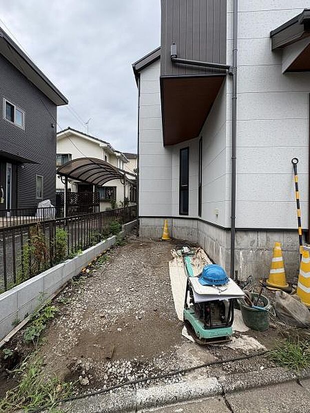 駐車場の様子です。
