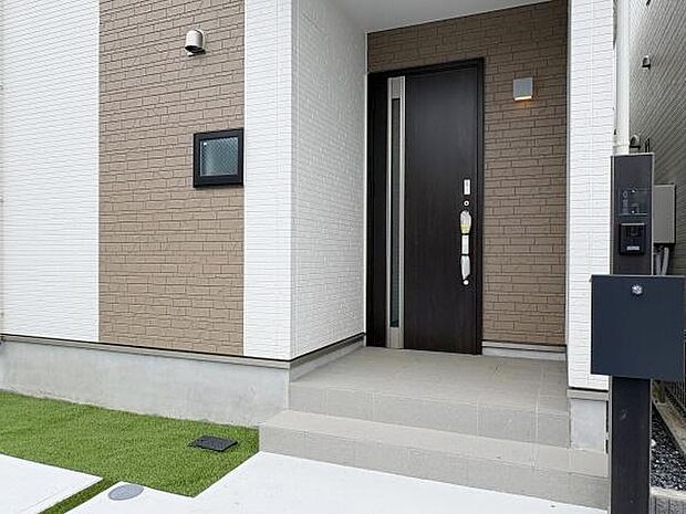 外玄関の様子です。