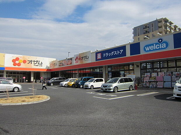 スーパーオザムラーレ青梅新町店まで1234m
