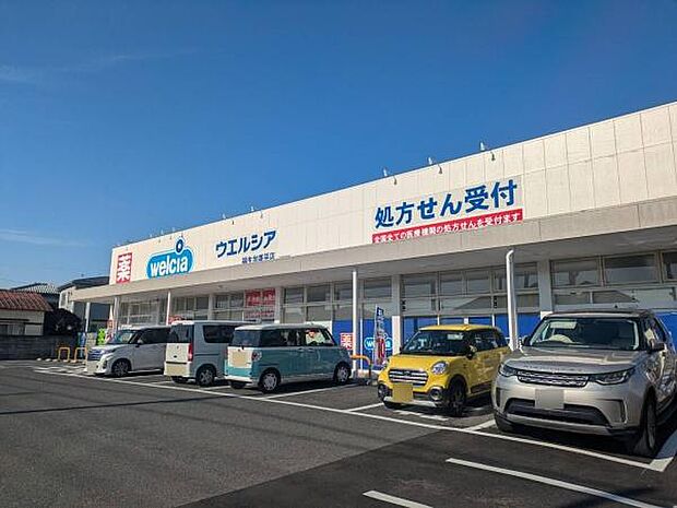 ウエルシア福生加美平店まで307m
