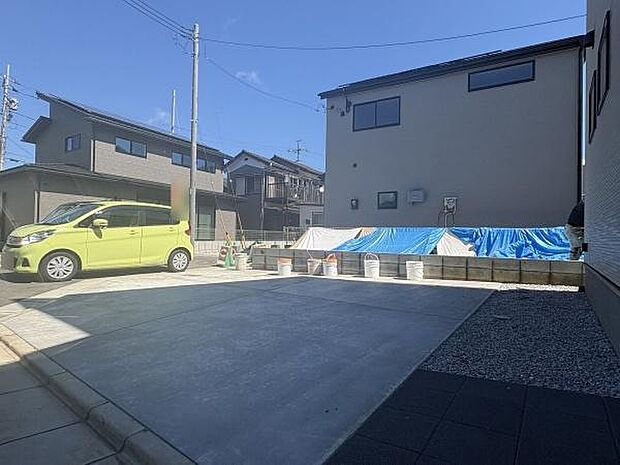 駐車場の様子です。