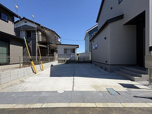 駐車場の様子です。