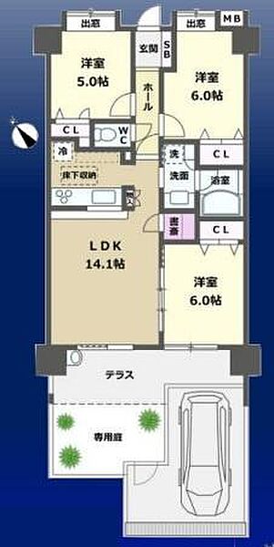 間取り：313004897637