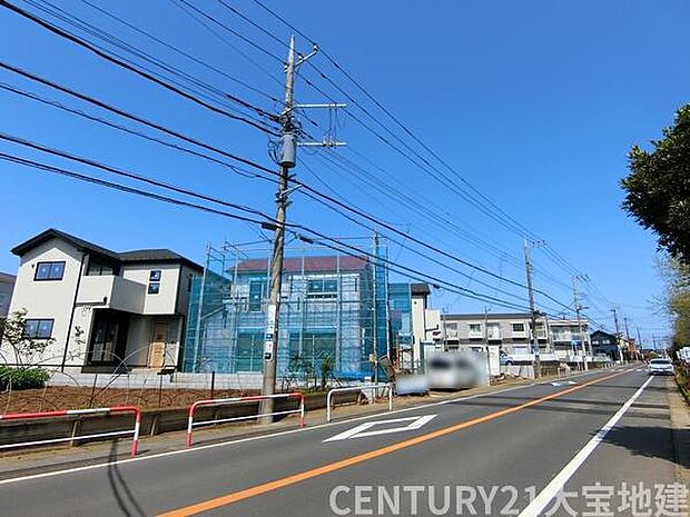 幅員約9ｍ道路に接道