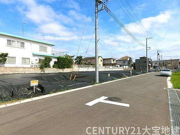 幅員約6m道路に接道