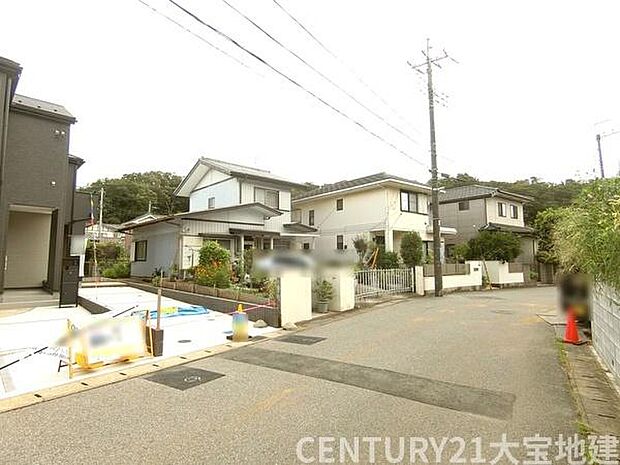 幅員約6m道路に接道