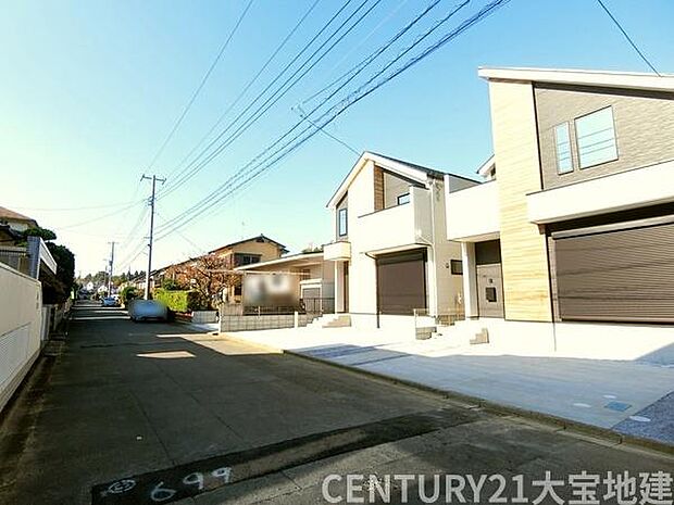 幅員約6m道路に接道