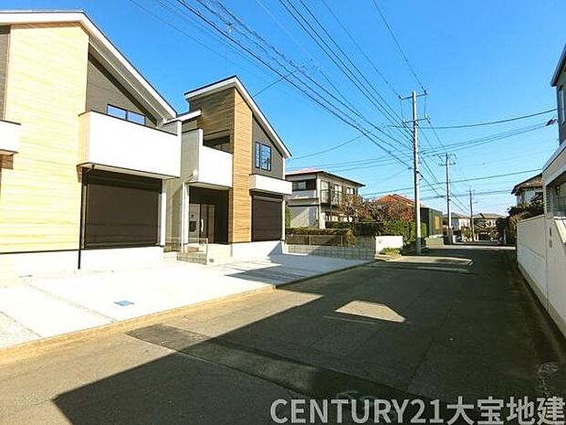 幅員約6m道路に接道