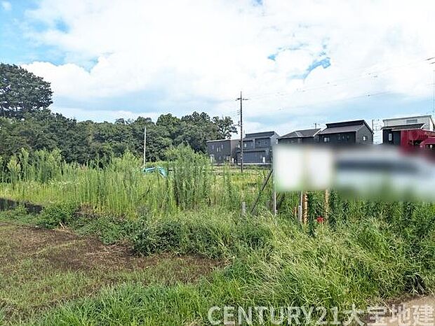 ■分譲地全体の一部です■この後、区画割や道路整備等の工事がはいります