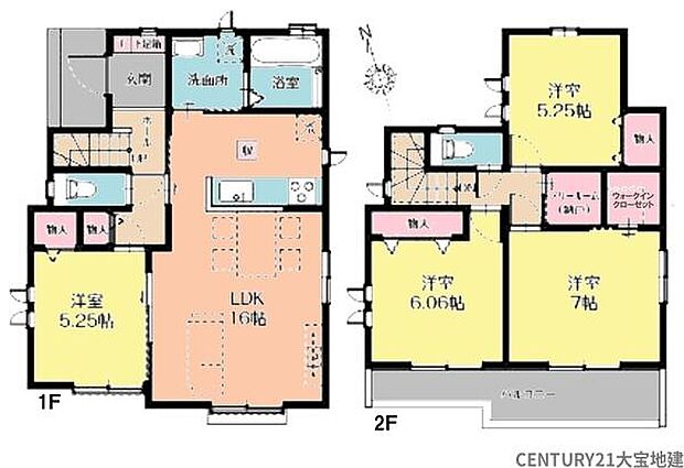 ■Ａ号棟■4ＬＤＫ＋ウォークインクローゼット＋納戸