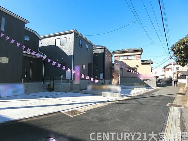 幅員約4ｍ道路に接道