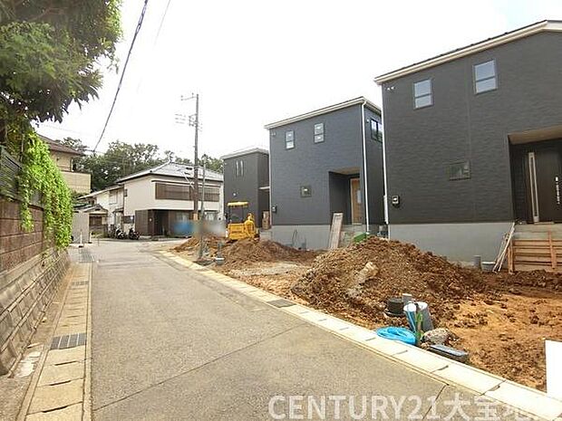 幅員約4ｍ道路に接道