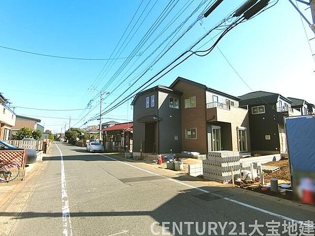 幅員約6.9ｍ道路に接道