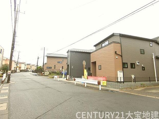 幅員約8.5m道路に接道