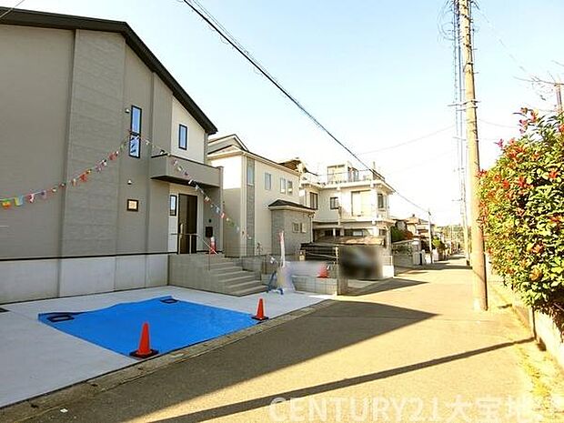 幅員約5ｍ道路に接道