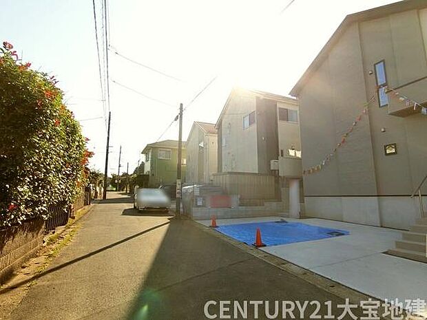 幅員約5ｍ道路に接道