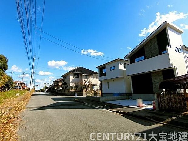 幅員約10.5m道路に接道
