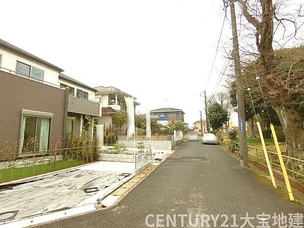 幅員約5m道路に接道