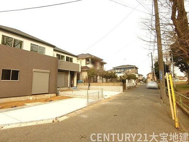 幅員約5ｍ道路に接道