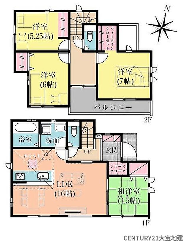 ■1号棟■4LDK+シューズクローク+ウォークインクローゼット