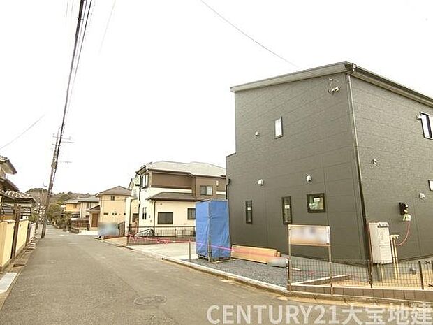 幅員約6m道路に接道 2月20日撮影