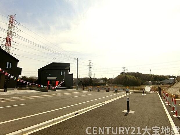 幅員約18m道路に接道