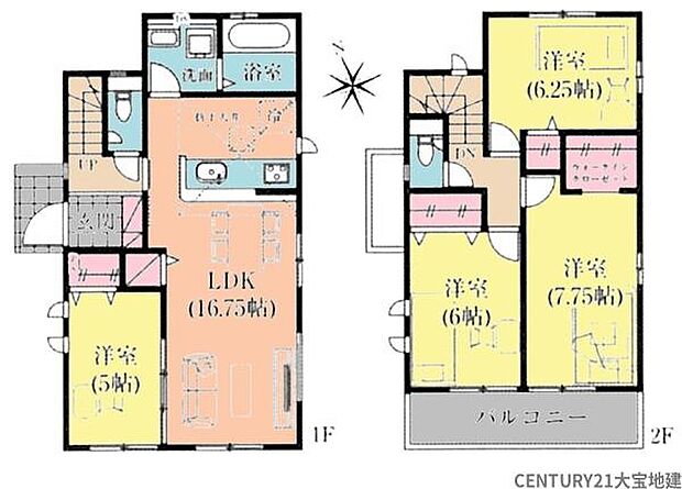 ■5号棟■4LDK+ウォークインクローゼット