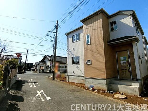 幅員約5m道路に接道 3月1日撮影