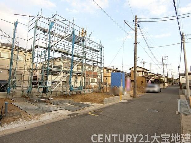 幅員約5ｍ道路に接道