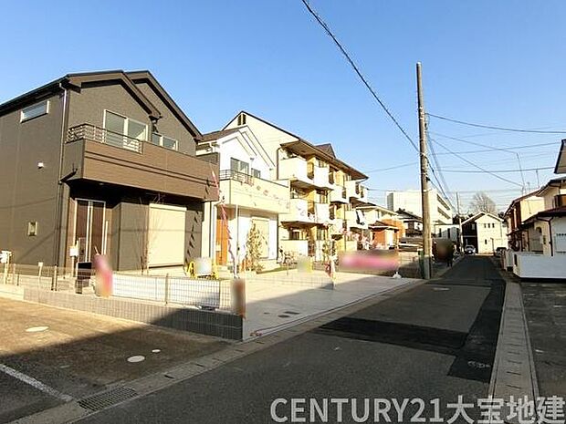 幅員約4ｍ道路に接道