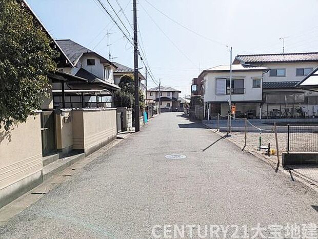 ■幅員約6．0ｍ道路に接道