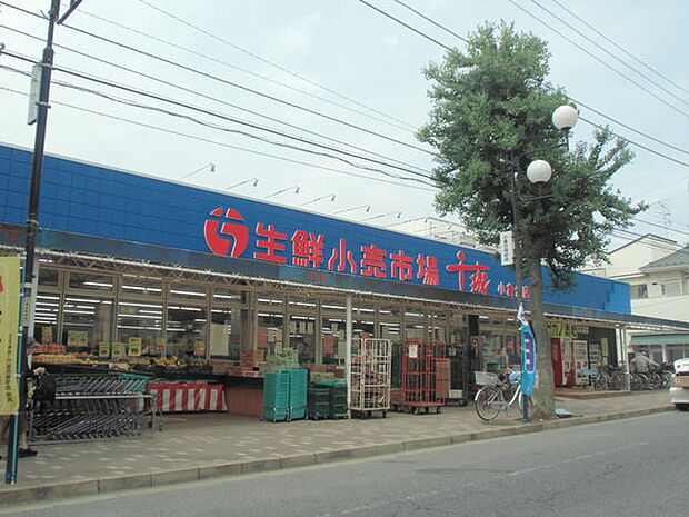 生鮮小売市場千城小倉台店まで500m