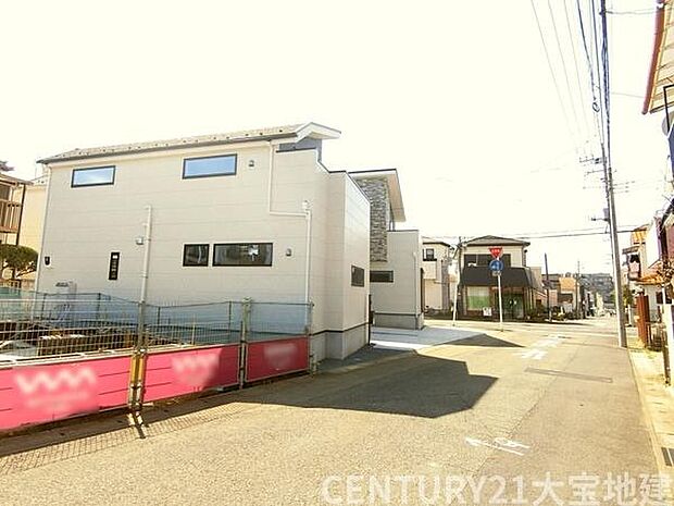 幅員約5.8m道路に接道