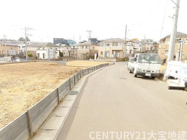 ■北側　幅員6ｍに接道